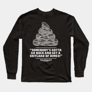 A Shitload of Dimes - white Long Sleeve T-Shirt